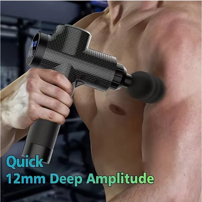 Deep Tissue Massage Gun β 99-Speed Pain Relief with LCD Touchscreen