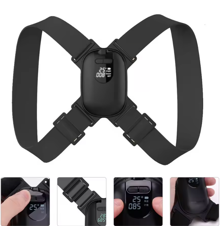 Electronic Adjustable Posture Corrector – Breathable Back Support Brace for Teenagers & Adults