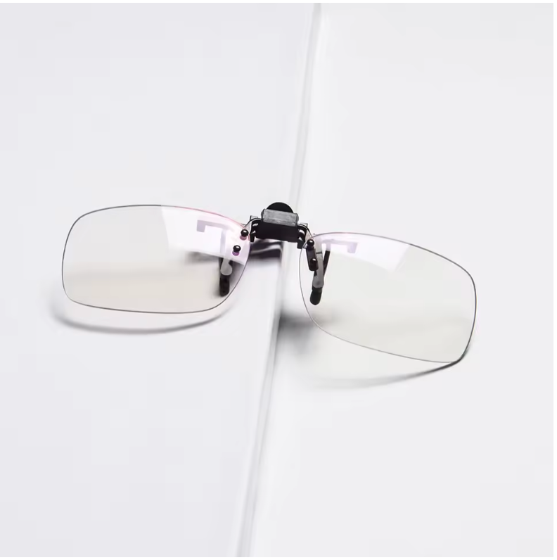 Blue Light Blocking Clip-On Glasses β Anti-Glare Lens for Screen Protection (Fits All Frames)